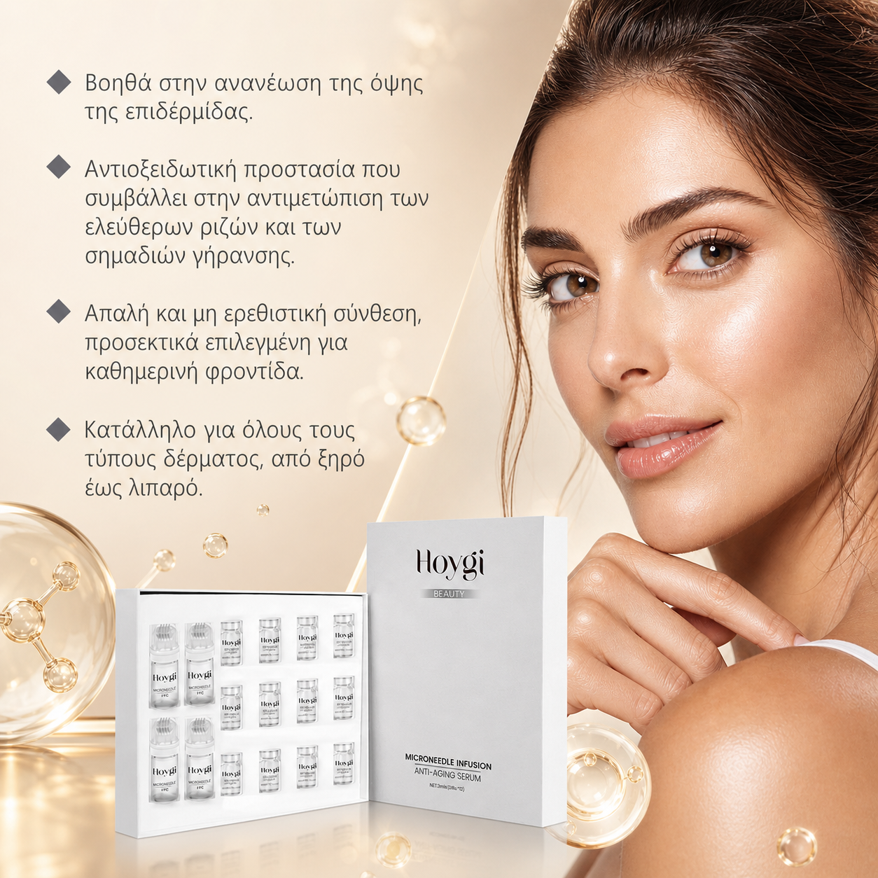 Microneedling Kit για Αρχάριους | Ενυδάτωση, Λείανση & Σύσφιξη