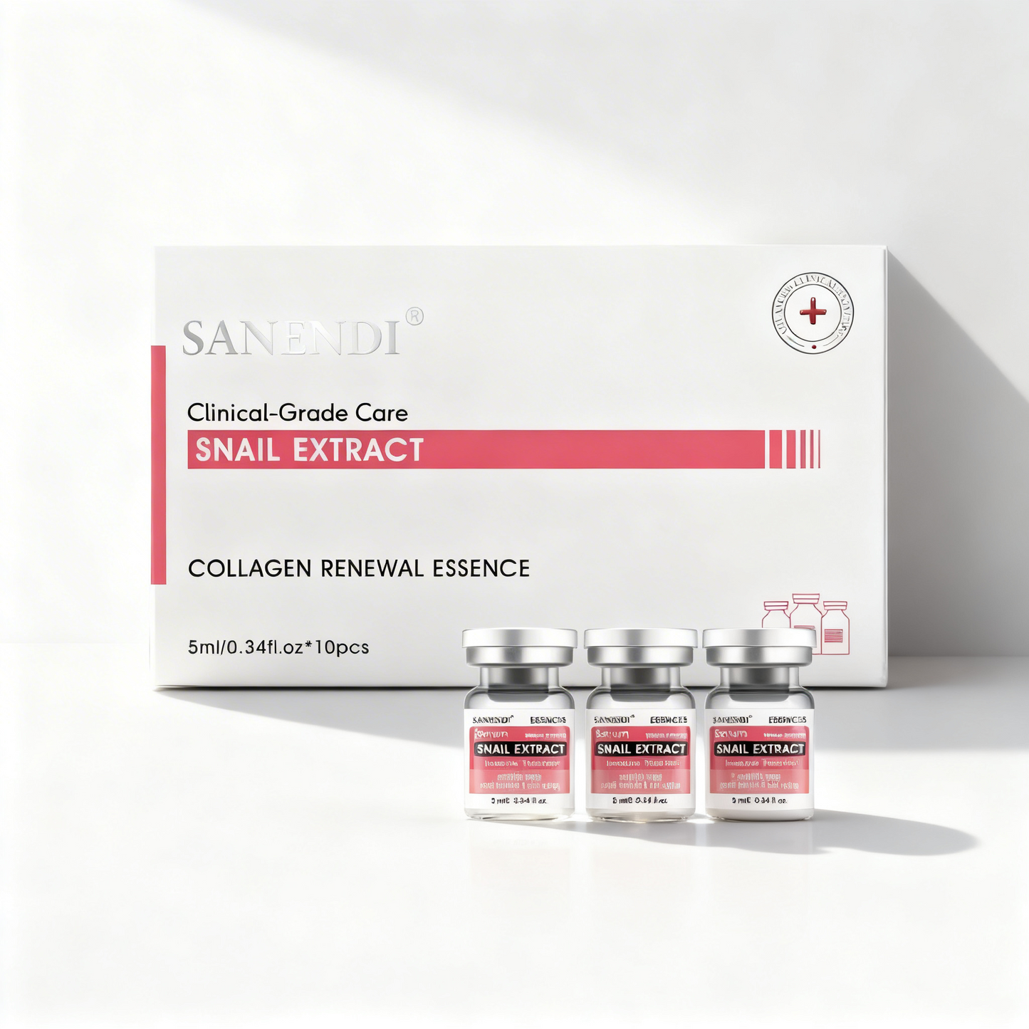 Αμπούλες Μεσοθεραπείας Snail Extract | Αντιγηραντική & Αντιρυτιδική Δράση