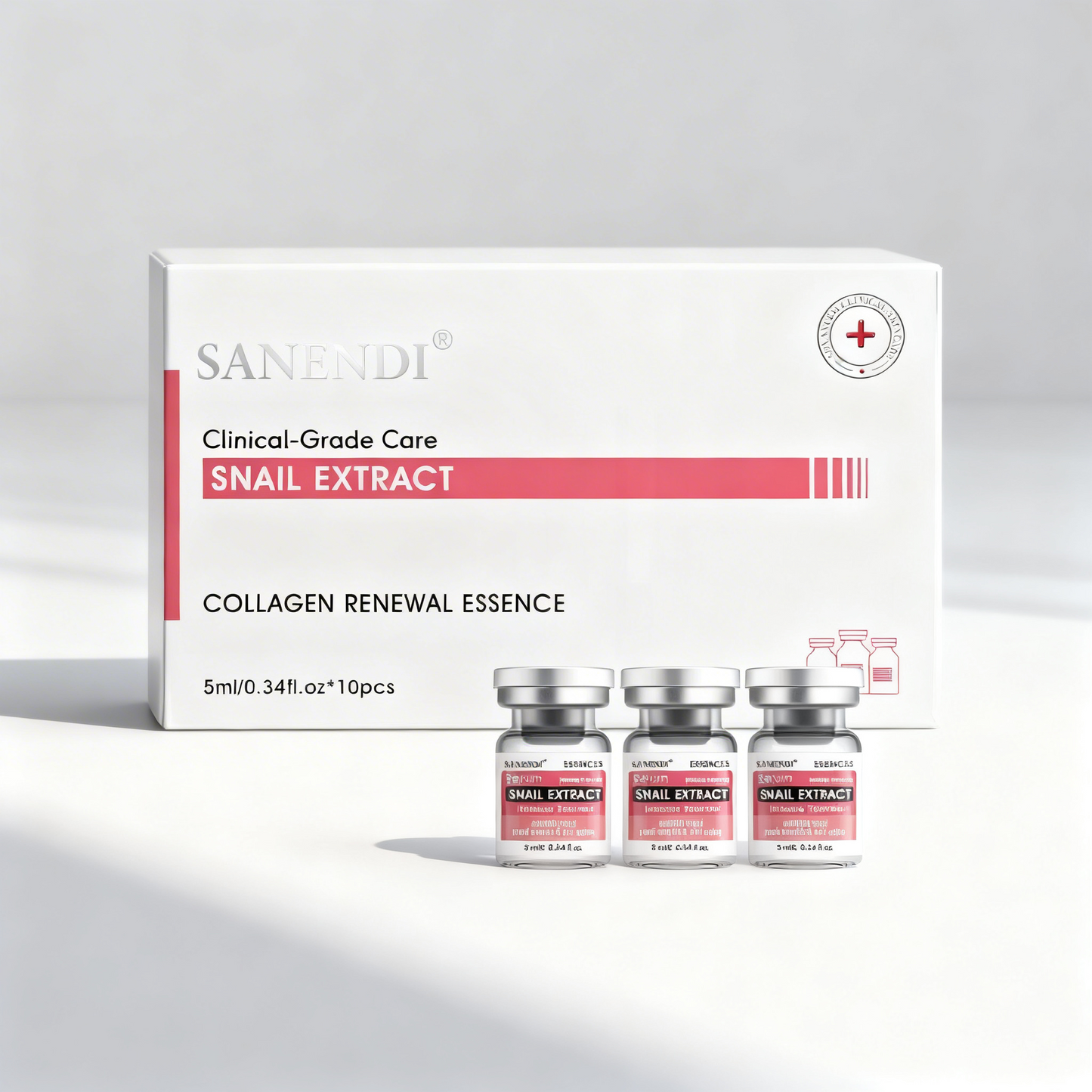 Αμπούλες Μεσοθεραπείας Snail Extract | Αντιγηραντική & Αντιρυτιδική Δράση