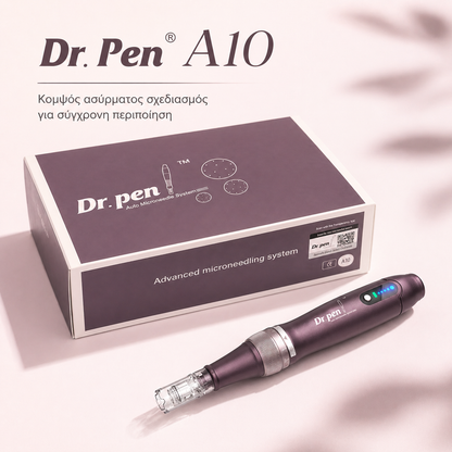 Dr Pen A10 Dermapen με 12 Κεφαλές | Επαγγελματική Συσκευή Μεσοθεραπείας