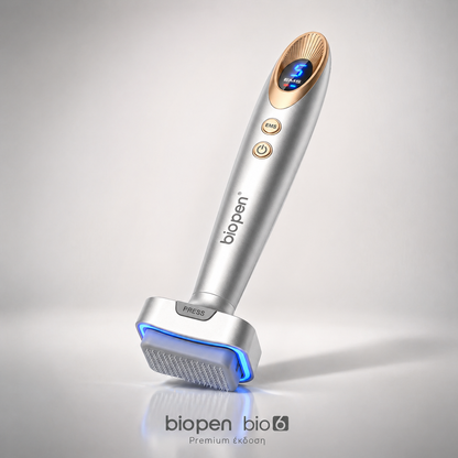 Biopen Bio 6 |Ηλεκτρονικό Microneedling Stamp για Πρόσωπο & Μαλλιά (EMS + LED)
