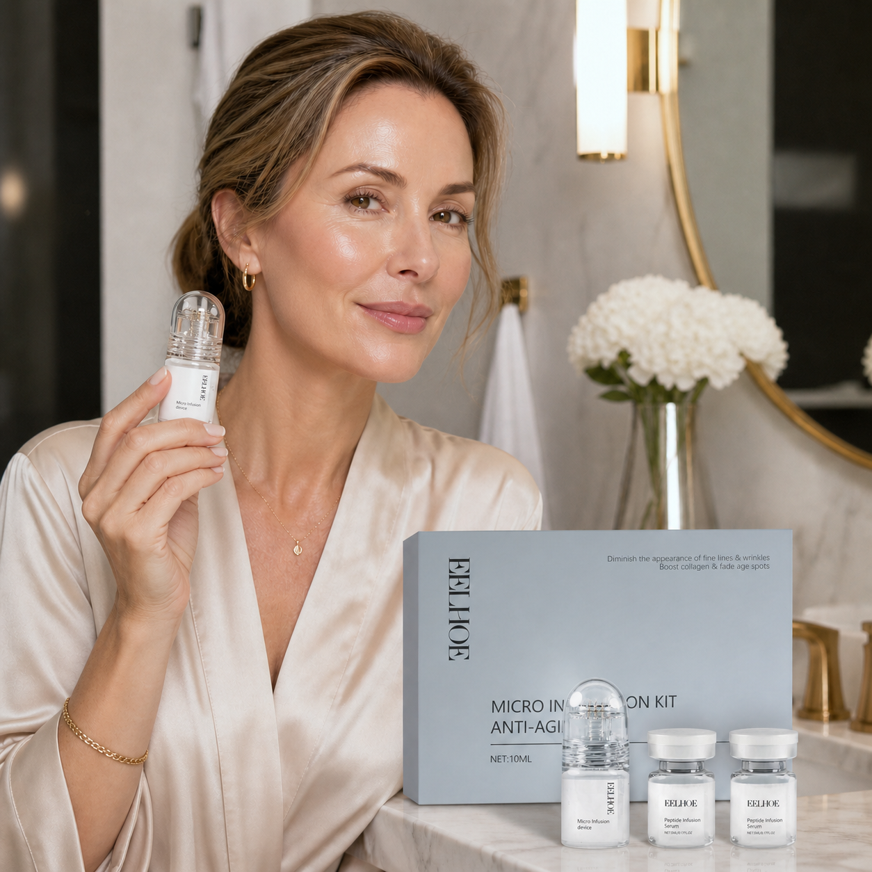 Microneedling Kit για Αρχάριους | Λείανση, Λάμψη & Ενυδάτωση