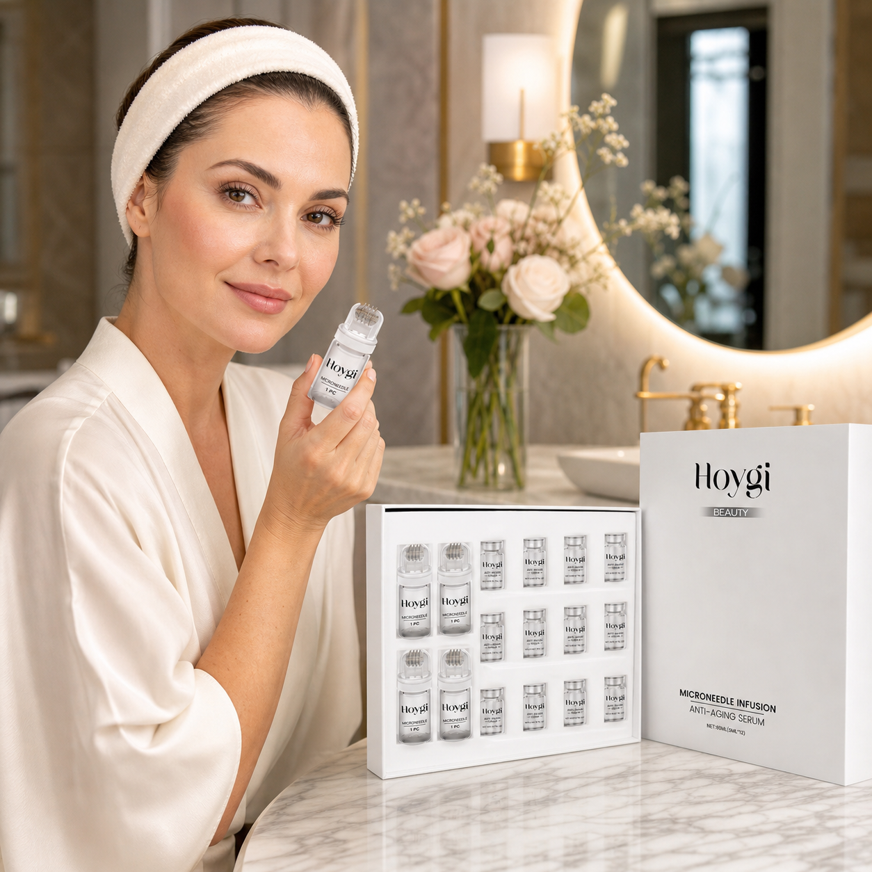Microneedling Kit για Αρχάριους | Ενυδάτωση, Λείανση & Σύσφιξη