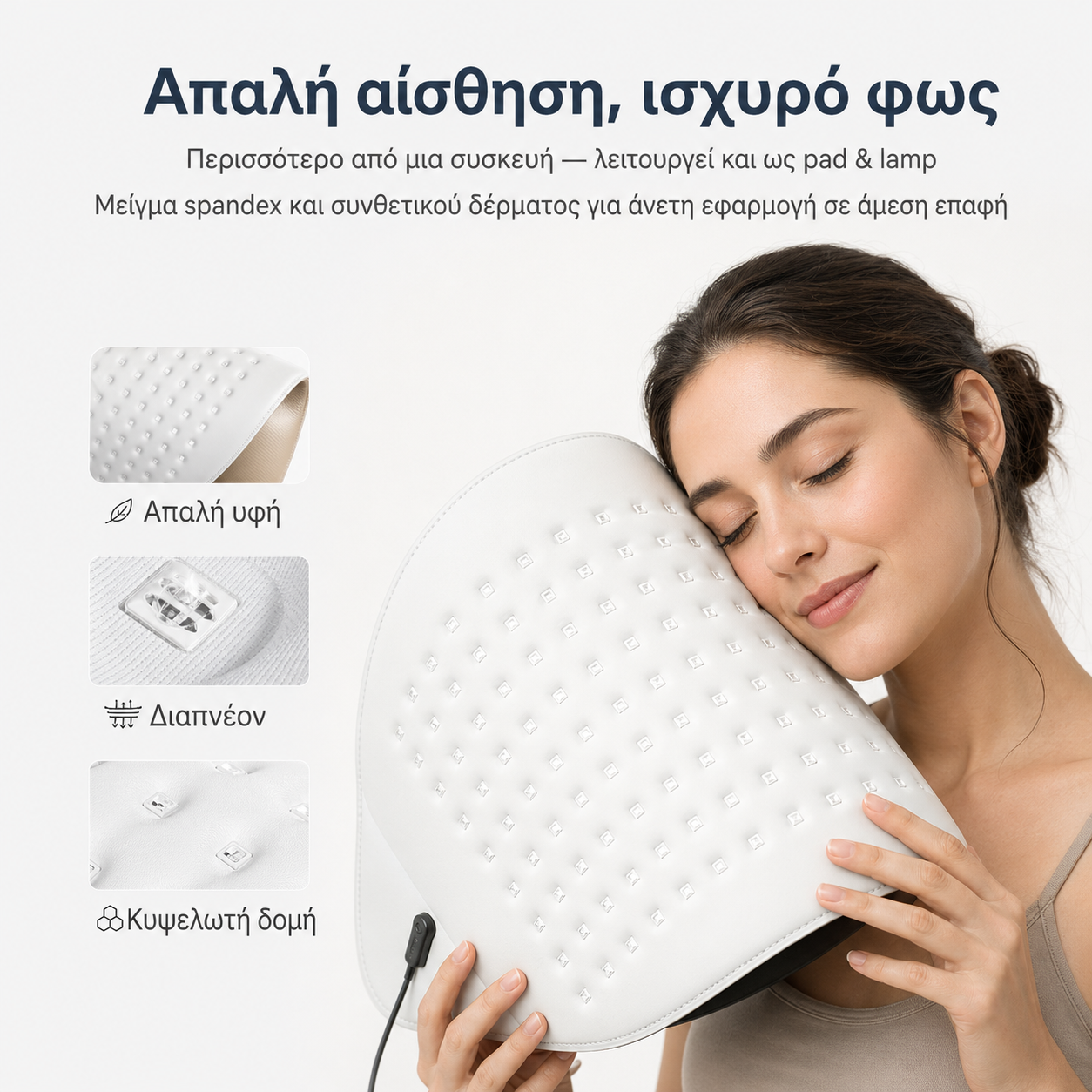 Premium LED Μάσκα Φωτοθεραπείας Προσώπου & Σώματος