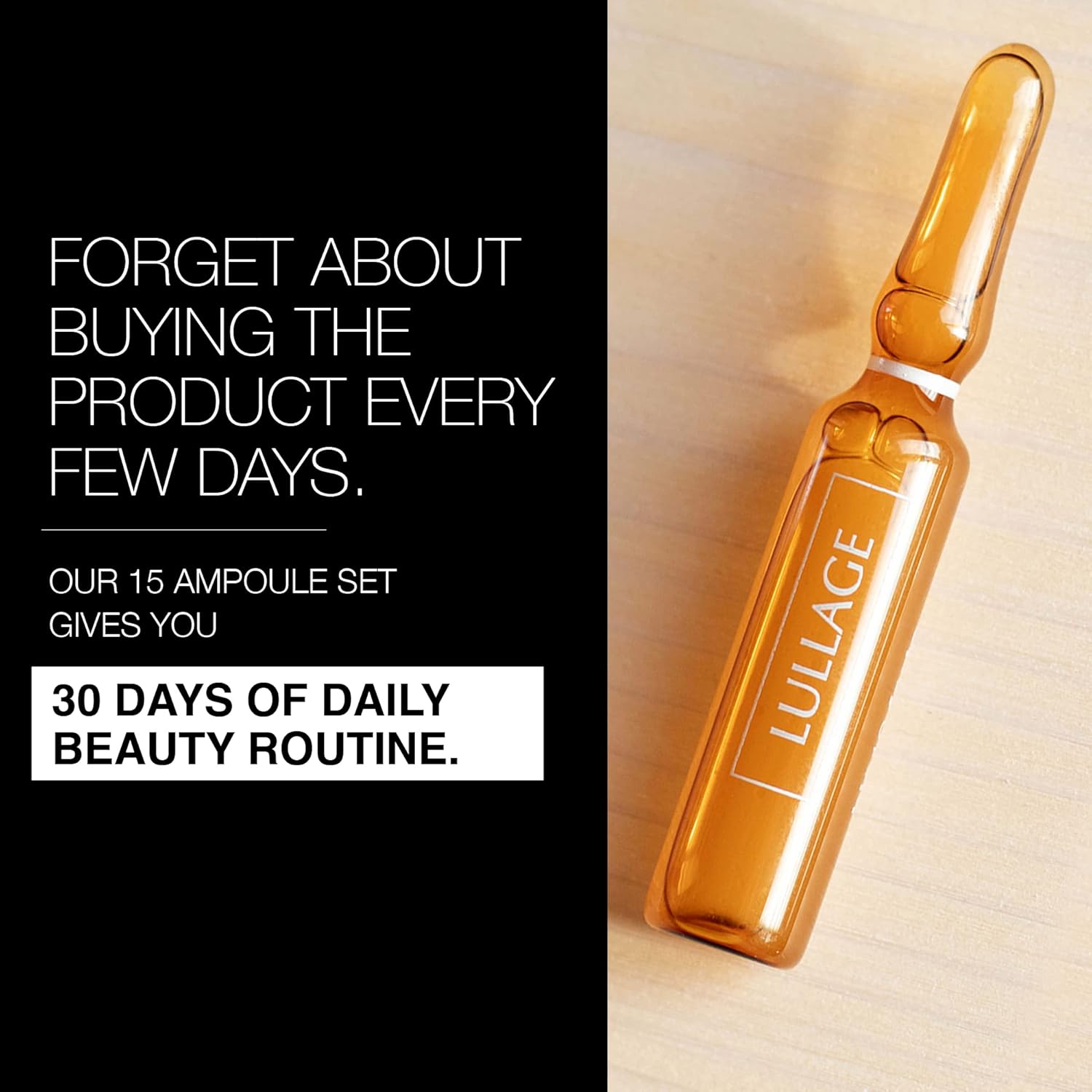 Dark Spot Corrector Ampoules with Vitamin C & B | Lullage