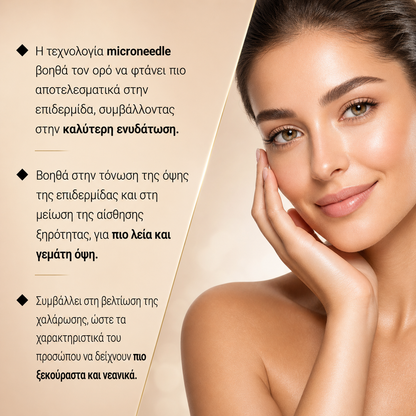 Microneedling Kit για Αρχάριους | Λείανση, Λάμψη & Ενυδάτωση