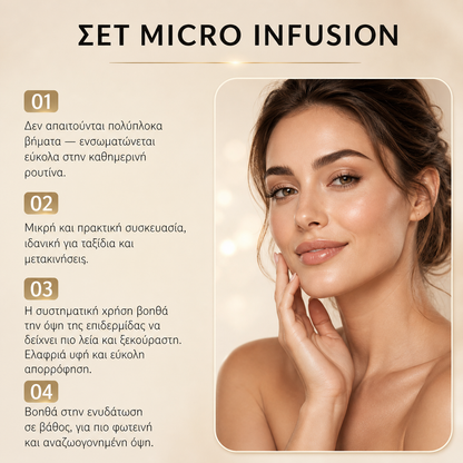 Microneedling Kit για Αρχάριους | Λείανση, Λάμψη & Ενυδάτωση