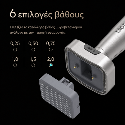Κεφαλές Biopen Bio 6 | 140 Ακίδες για Μεσοθεραπεία Προσώπου & Τριχωτού