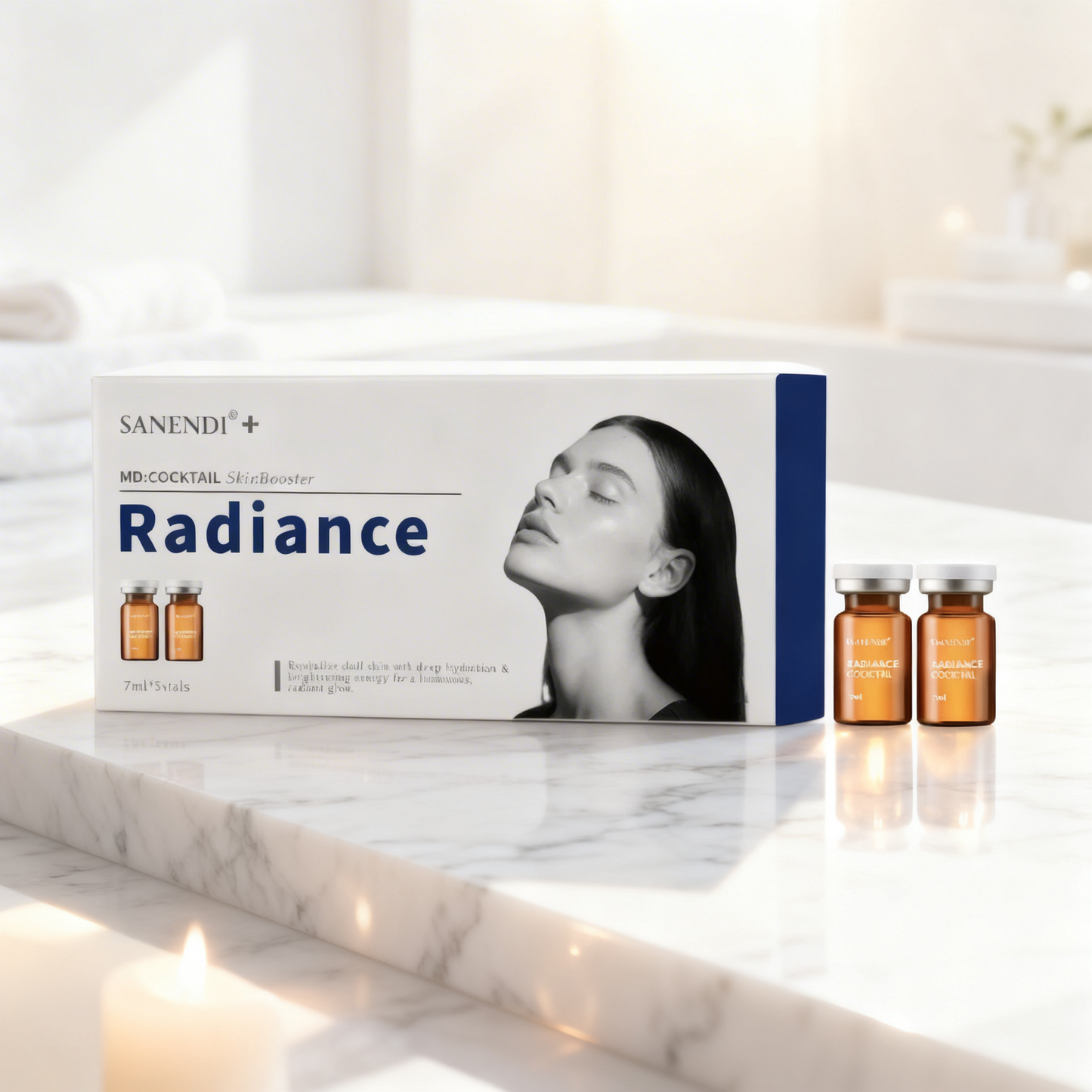 Αμπούλες Μεσοθεραπείας Radiance | Σετ Προσώπου για Λάμψη & Ενυδάτωση