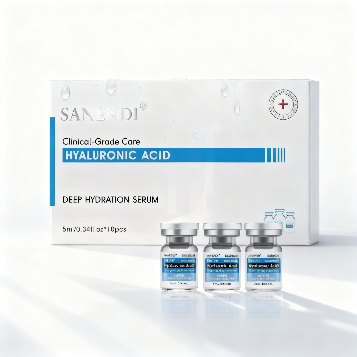 Αμπούλες Μεσοθεραπείας Hyaluronic Acid | Ενυδάτωση & Σφριγηλότητα Επιδερμίδας