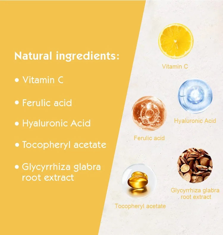 Αμπούλες 20% Βιταμίνης C για Λάμψη και Αντιοξείδωση