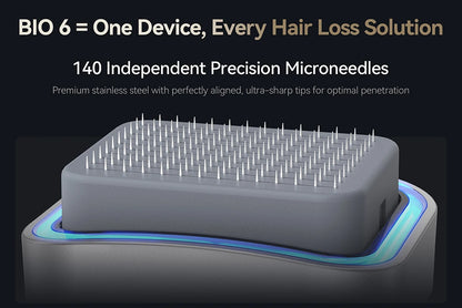 Biopen Bio 6 |Ηλεκτρονικό Microneedling Stamp για Πρόσωπο & Μαλλιά (EMS + LED)