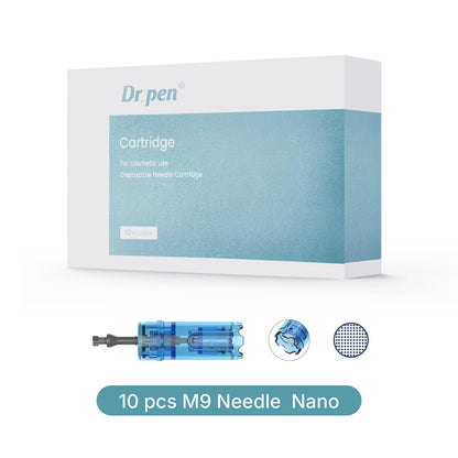 Κεφαλές Dermapen Dr. Pen M9 | Σετ 10 Τεμαχίων 18, 36, 42 Ακίδων & Στρογγυλές Νάνο