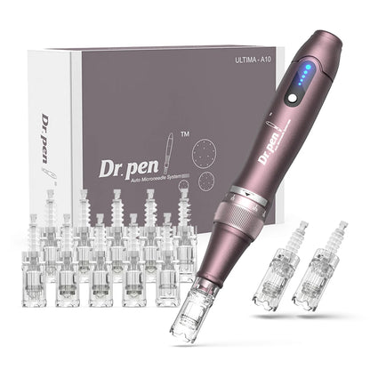 Dr Pen A10 Dermapen με 12 Κεφαλές | Επαγγελματική Συσκευή Μεσοθεραπείας